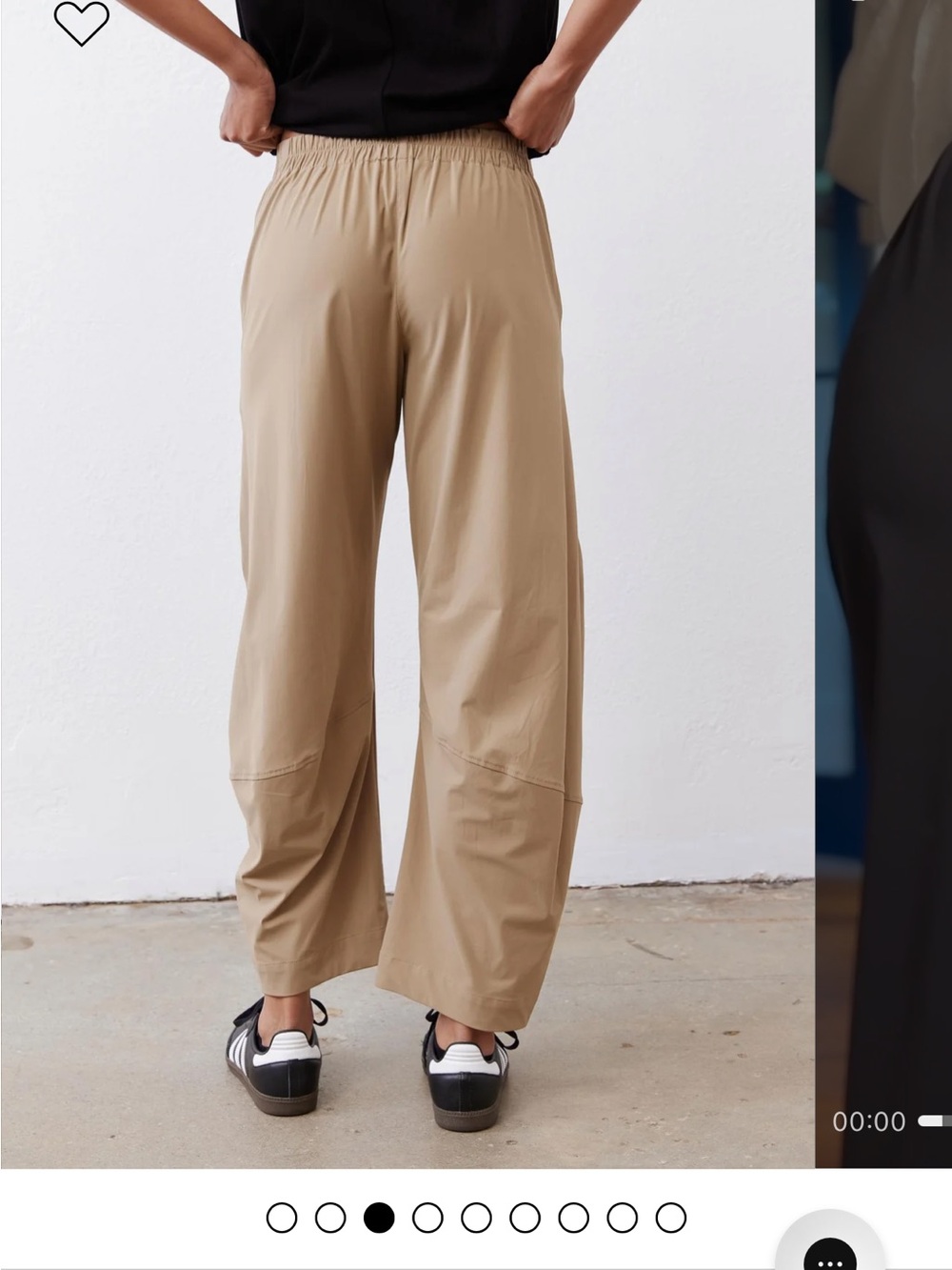 Ruti On The Loose Beige Pants